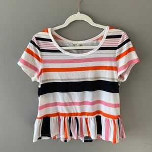 Pink & orange day shirt (Sz. S)